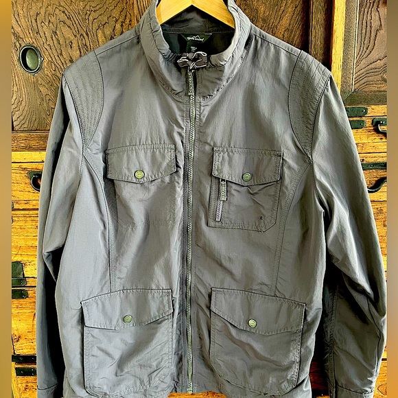 Eddie Bauer Rain Jacket Dusty Purple - Picture 2 of 7